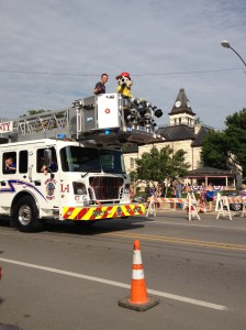 Parade Photo - Sparky the Fire Dog