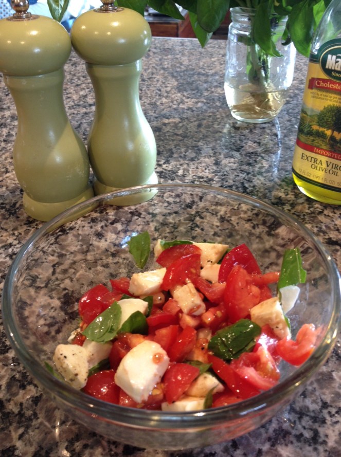 Recipe Photo - Tomato basil salad