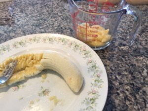 Recipe Photo - Smashing bananas